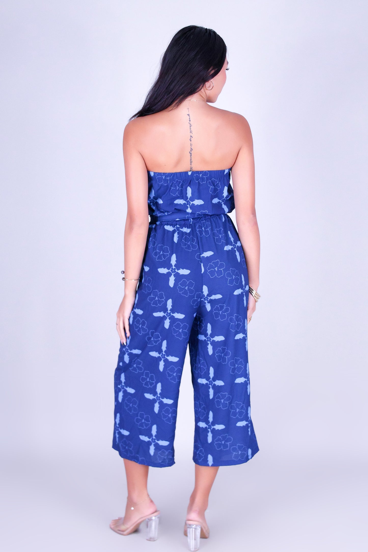 ULUA QUILT TUBE JUMPSUIT