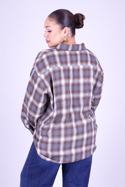 IF YOU REMEMBER PLAID TOP