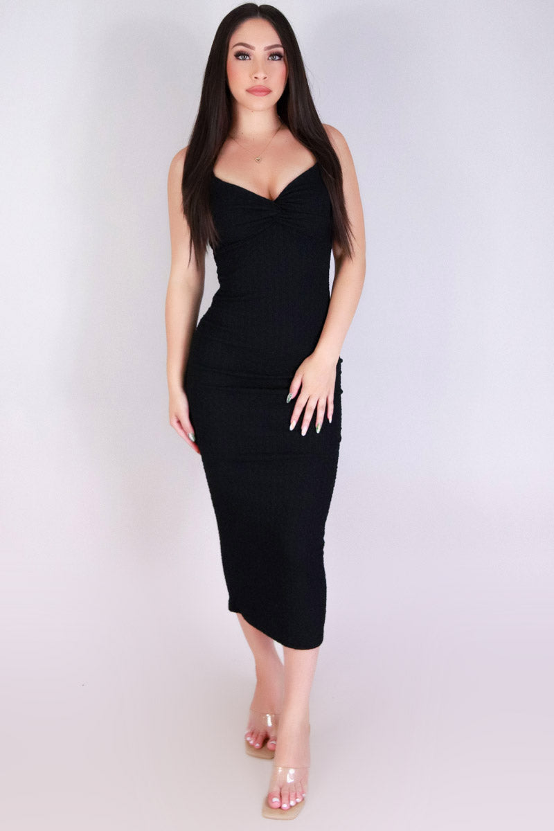 Jeans Warehouse Hawaii - S/L LONG SOLID DRESSES - OWN IT DRESS | By PAPERMOON/ B_ENVIED
