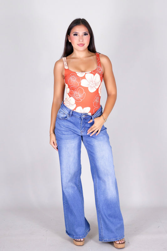 HAU FLOWER BODYSUIT