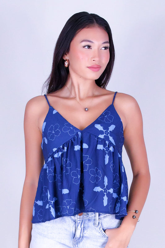 ULUA QUILT BABYDOLL TOP