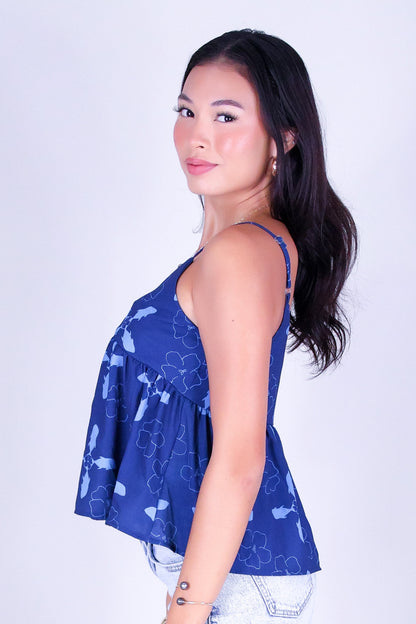 ULUA QUILT BABYDOLL TOP