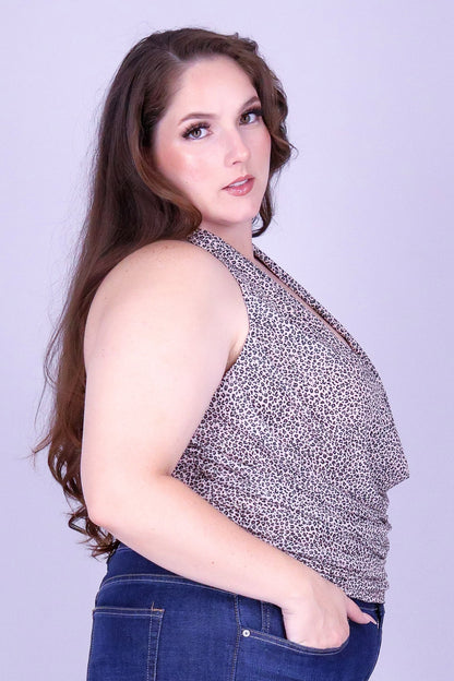 WILD SIDE HALTER TOP
