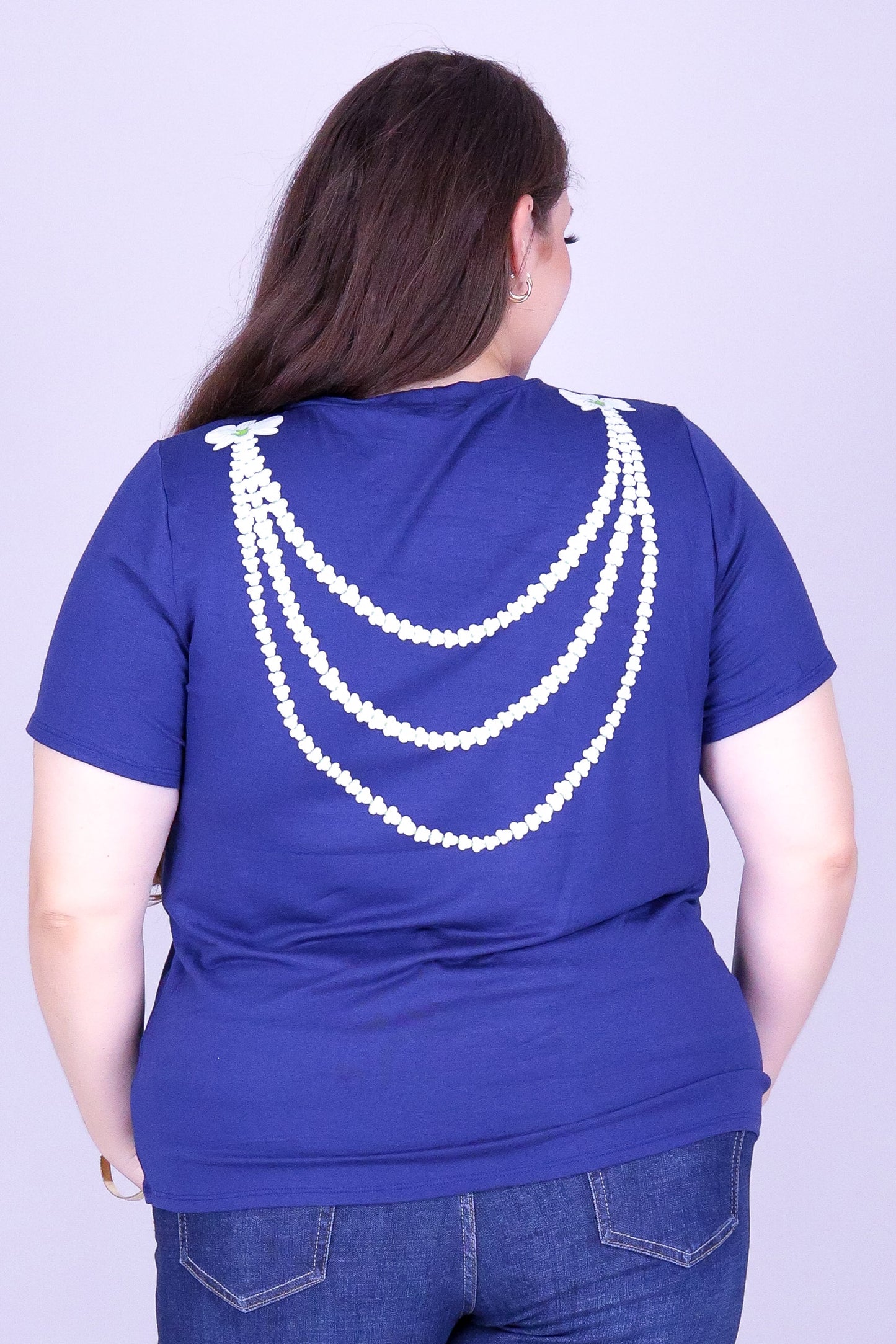 ORCHID CROWN LEI TEE