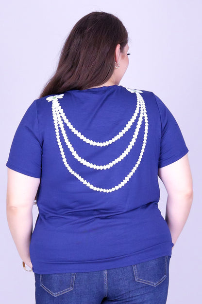 ORCHID CROWN LEI TEE