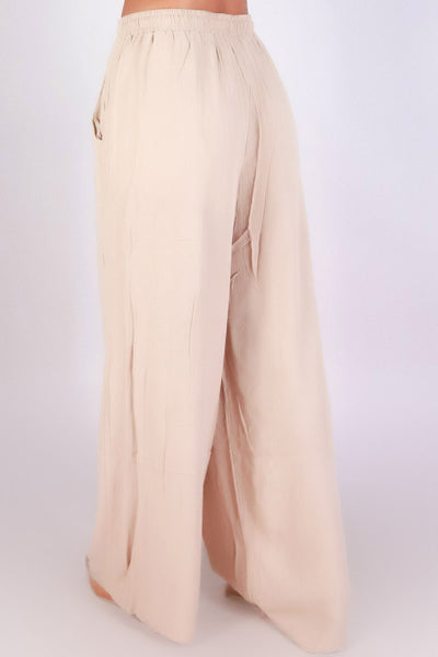 Jeans Warehouse Hawaii - SOLID WOVEN PANTS - CITY STRIDE PANTS | By AMBIANCE APPAREL