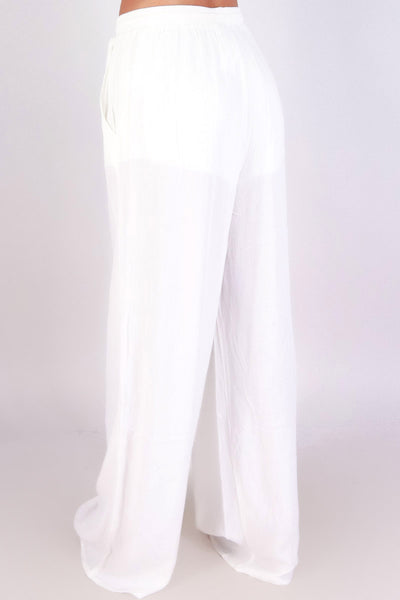Jeans Warehouse Hawaii - SOLID WOVEN PANTS - CITY STRIDE PANTS | By AMBIANCE APPAREL