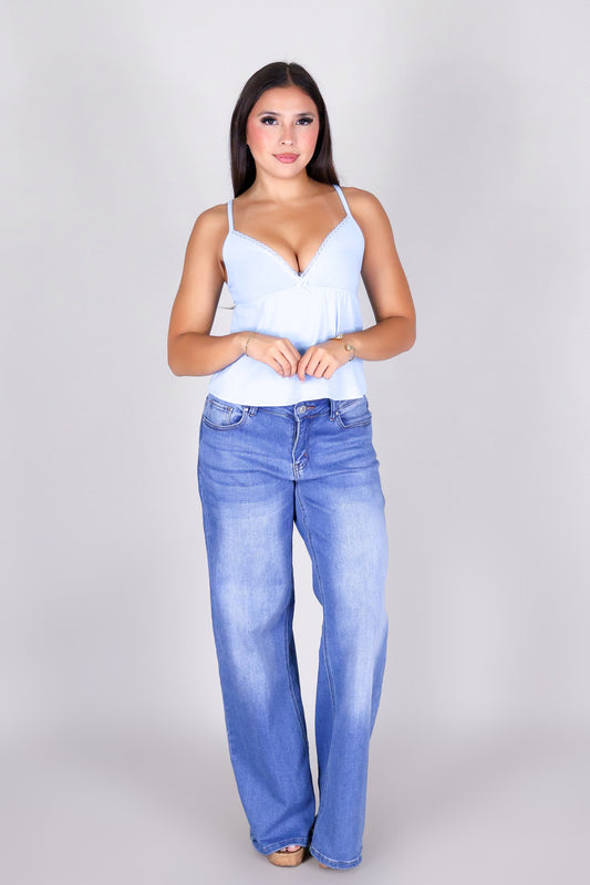 FLIRTY FIT BABYDOLL TOP