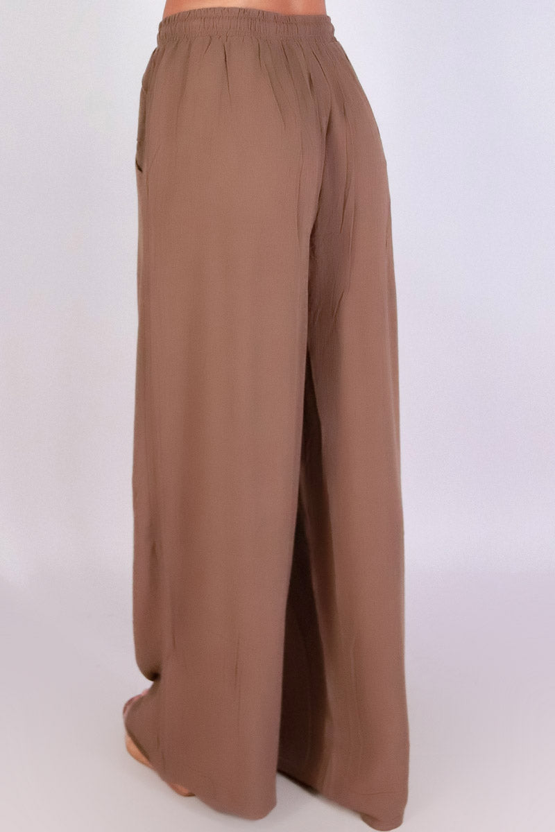 Jeans Warehouse Hawaii - SOLID WOVEN PANTS - CITY STRIDE PANTS | By AMBIANCE APPAREL