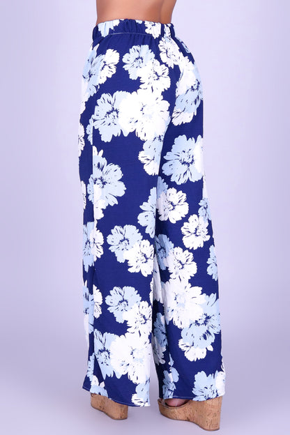 FLORAL VEIL PANTS