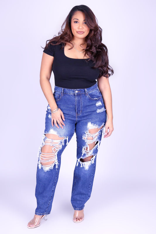 EASY GOING MOM JEANS