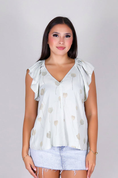PETAL CHARM TOP