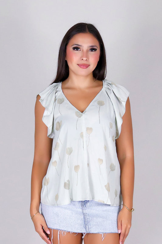 PETAL CHARM TOP
