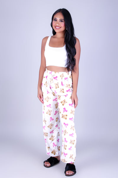 TEDDY LOVE PAJAMA PANTS