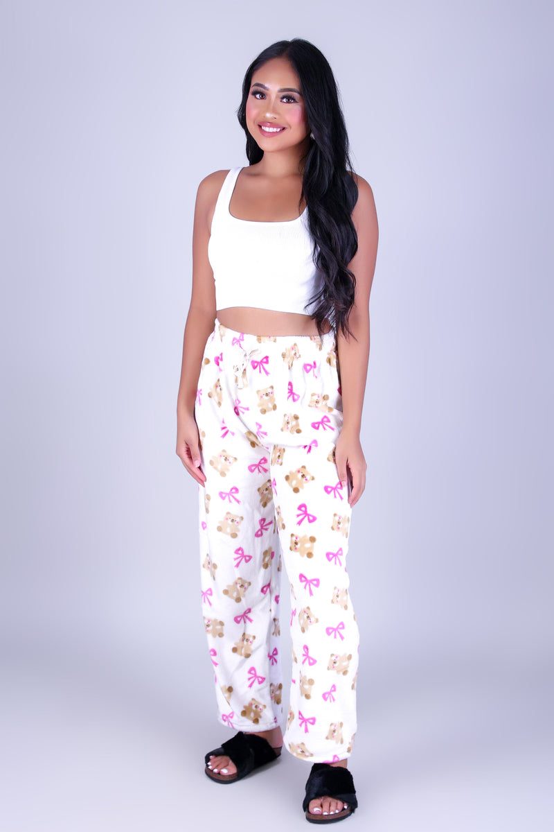 TEDDY LOVE PAJAMA PANTS