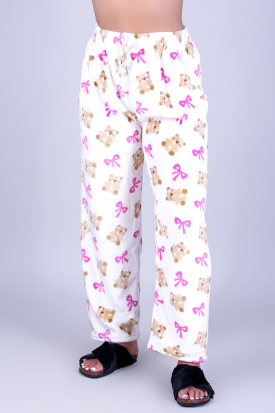 TEDDY LOVE PAJAMA PANTS