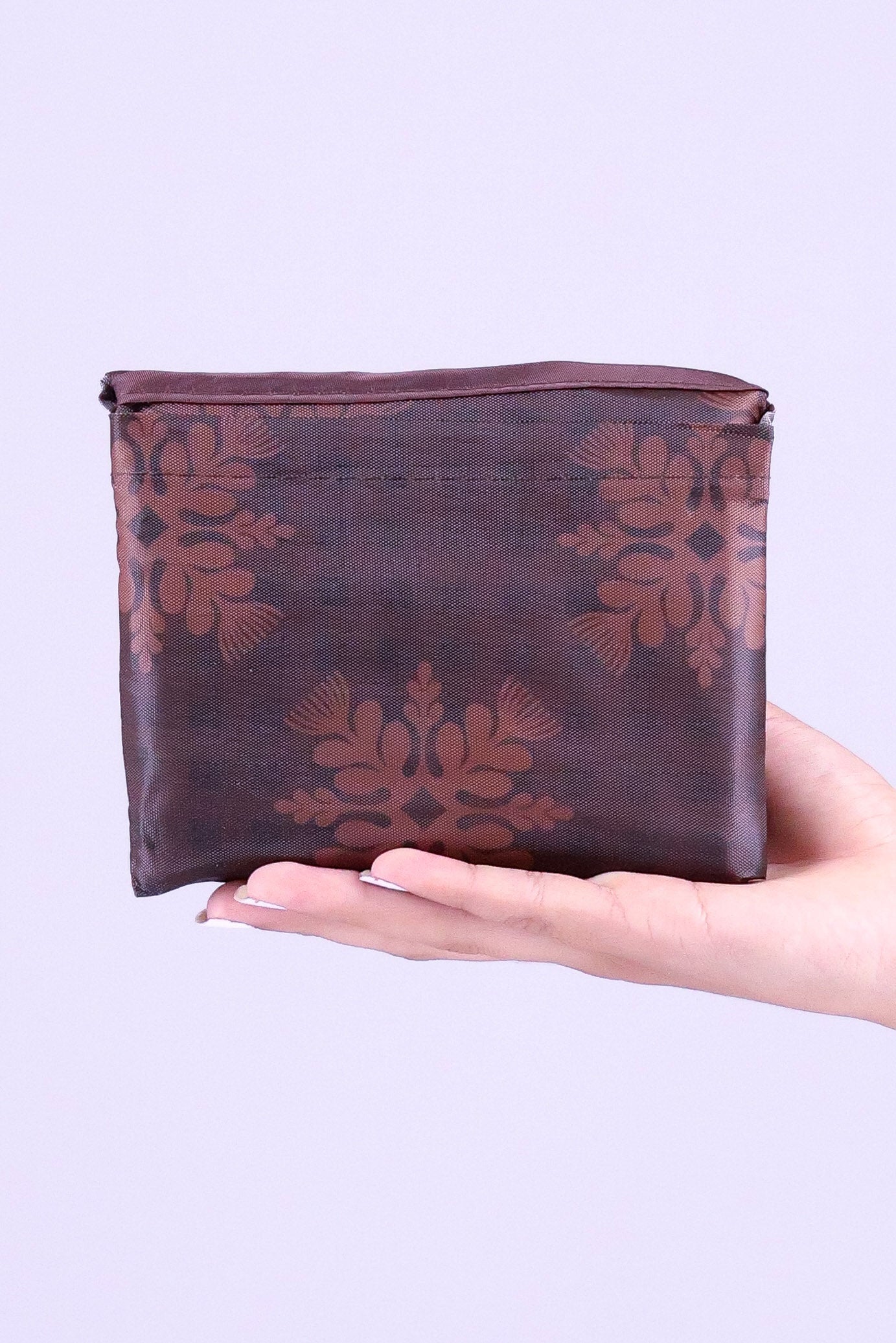 GINGHAM OHIA FOLDABLE BAG