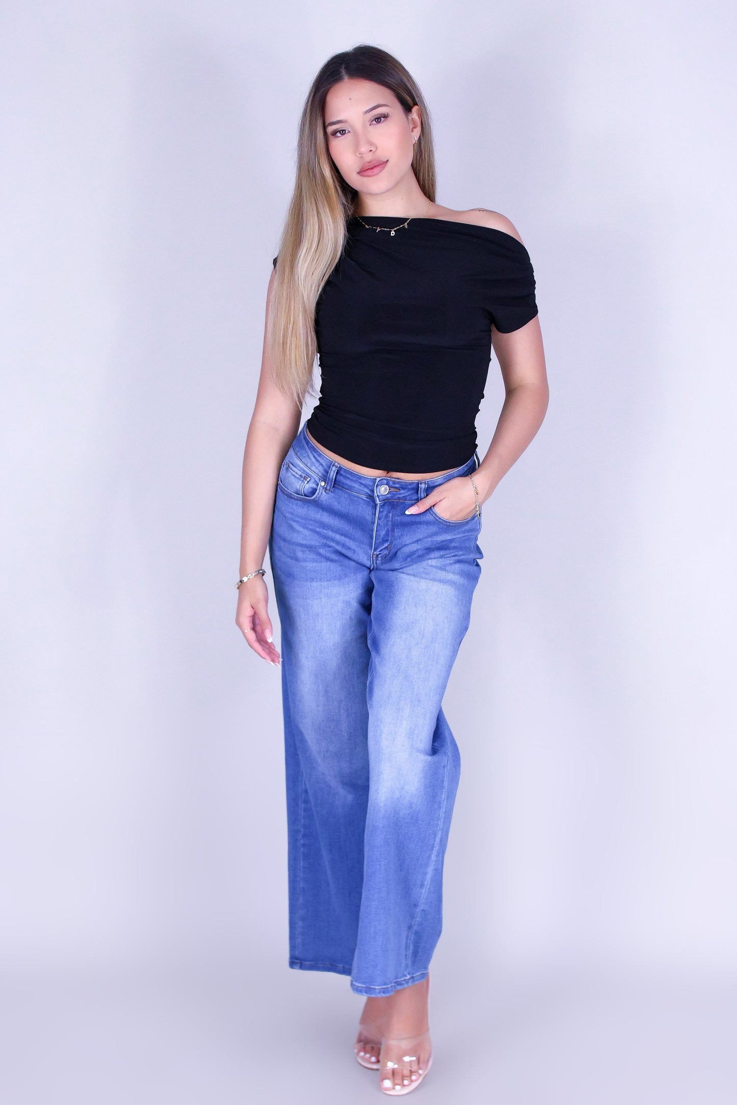 GLOW UP OFF SHOULDER TOP