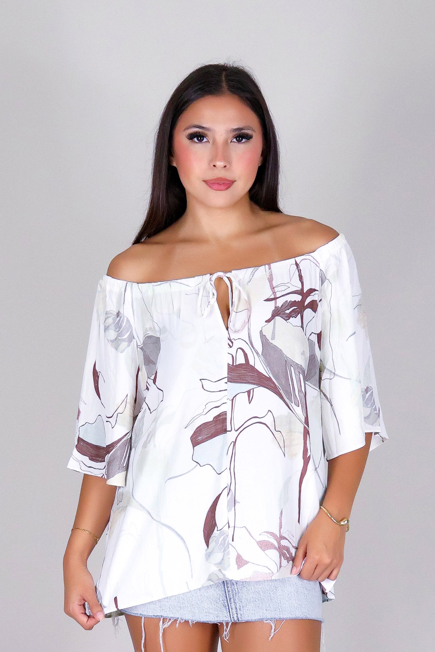 IN THE TROPICS BLOUSE