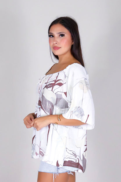 IN THE TROPICS BLOUSE