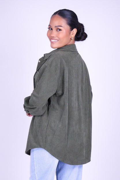 DON'T FORGET ME CORDUROY TOP