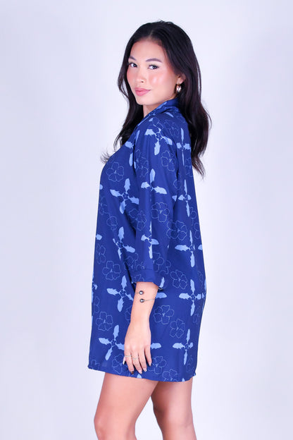 ULUA QUILT BUTTON DOWN DRESS