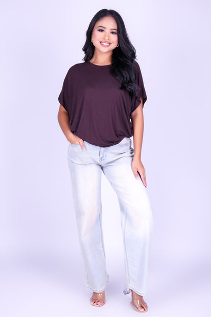 RELAXED DOLMAN TOP