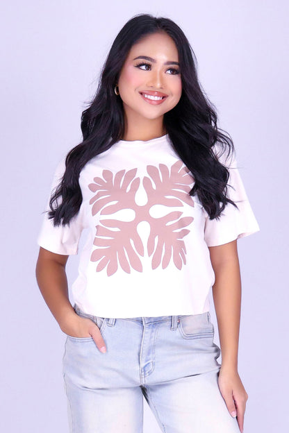 LAUAE QUILT CROP TOP