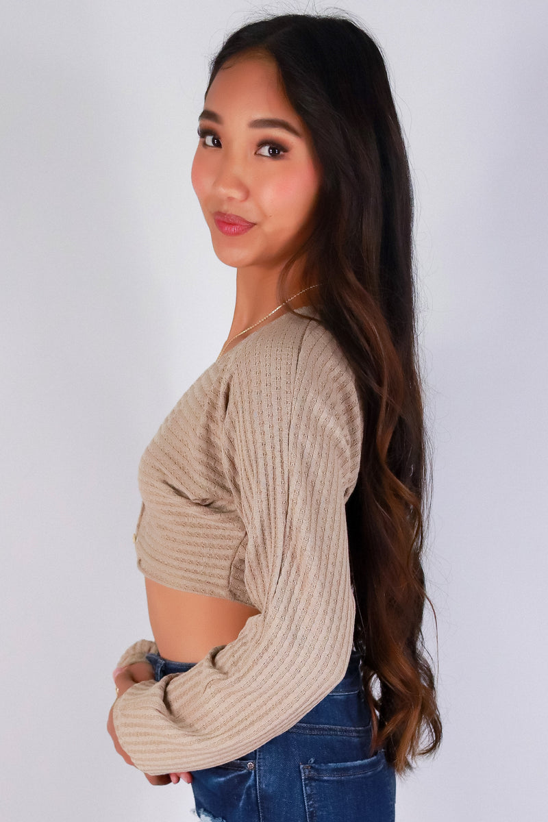 Jeans Warehouse Hawaii - LS SHRUGS/CARDIGANS - COZY BABE CARDIGAN | By PAPERMOON/ B_ENVIED