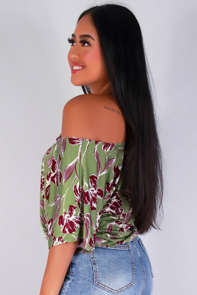 Jeans Warehouse Hawaii - SS PRINT - SLIP INTO ROMANCE DOLMAN TOP | By PAPERMOON/ B_ENVIED