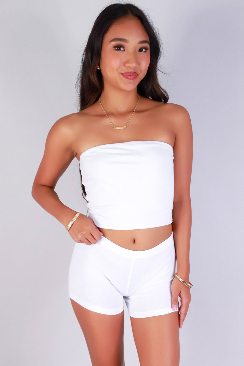 Jeans Warehouse Hawaii - KNIT HOT SHORTS - HOW YOU BEEN SHORTS | By CRESCITA APPAREL/SHINE I