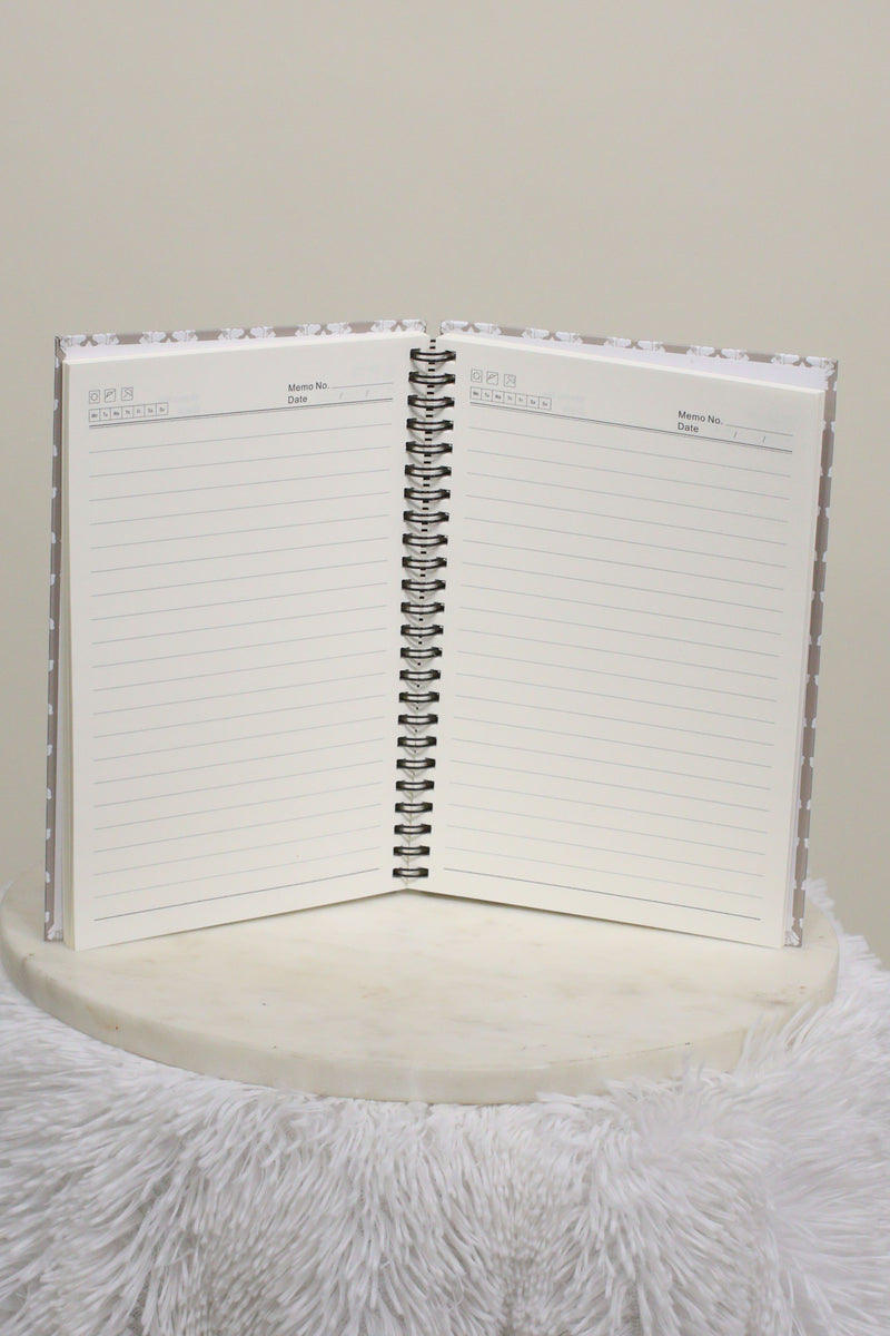 HIBISCUS QUILT NOTEBOOK