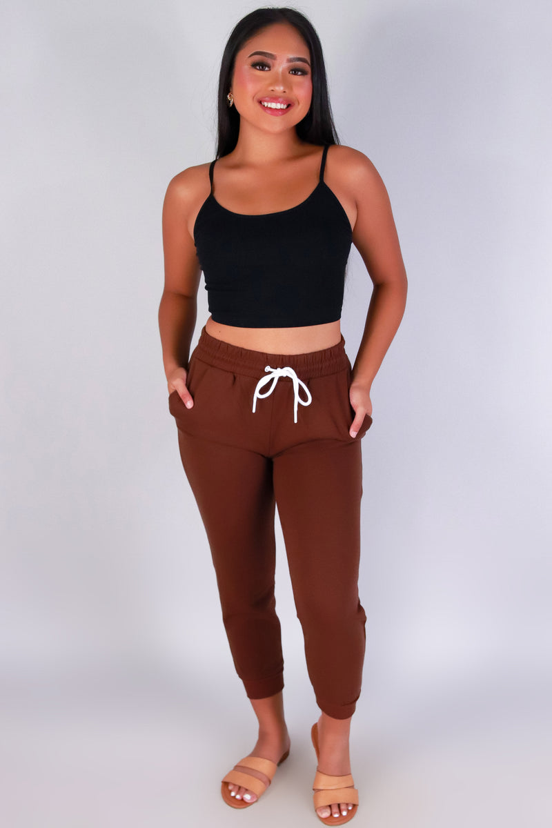 Jeans Warehouse Hawaii - ACTIVE KNIT PANT/CAPRI - CHECK THIS STATUS JOGGER | By ACTIVE USA