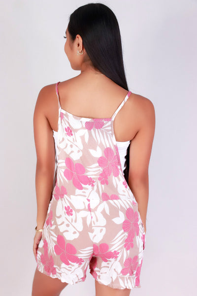 Jeans Warehouse Hawaii - PRINT CASUAL ROMPERS - TROPICAL ROMPER | By LUZ