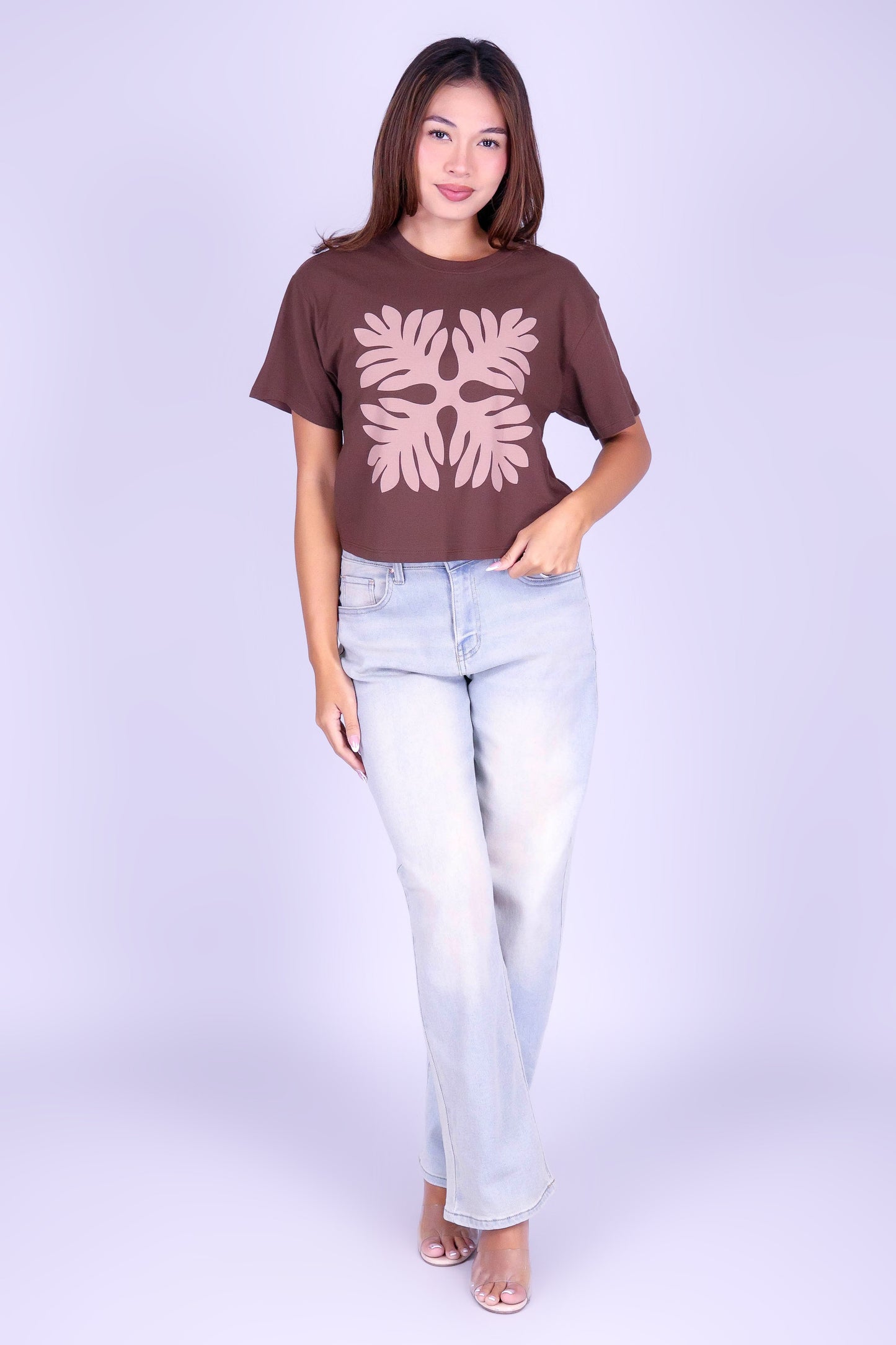 LAUAE QUILT CROP TOP
