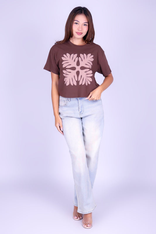 LAUAE QUILT CROP TOP