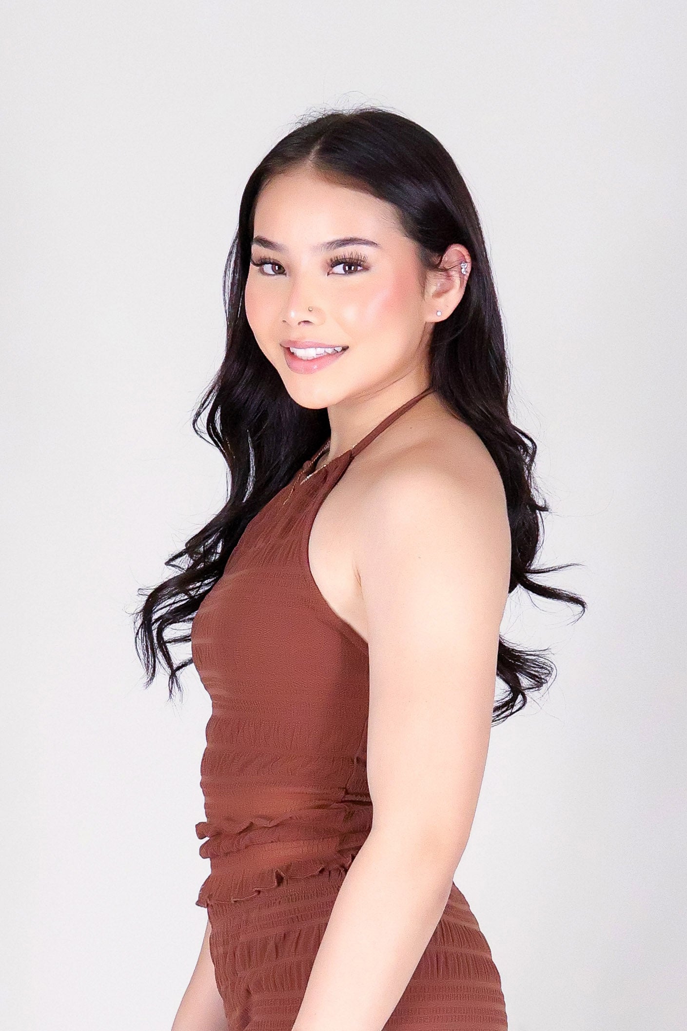 DEFINED IN MOTION HALTER TOP