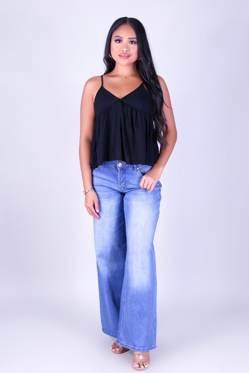 SWEET LIKE ME BABYDOLL TOP