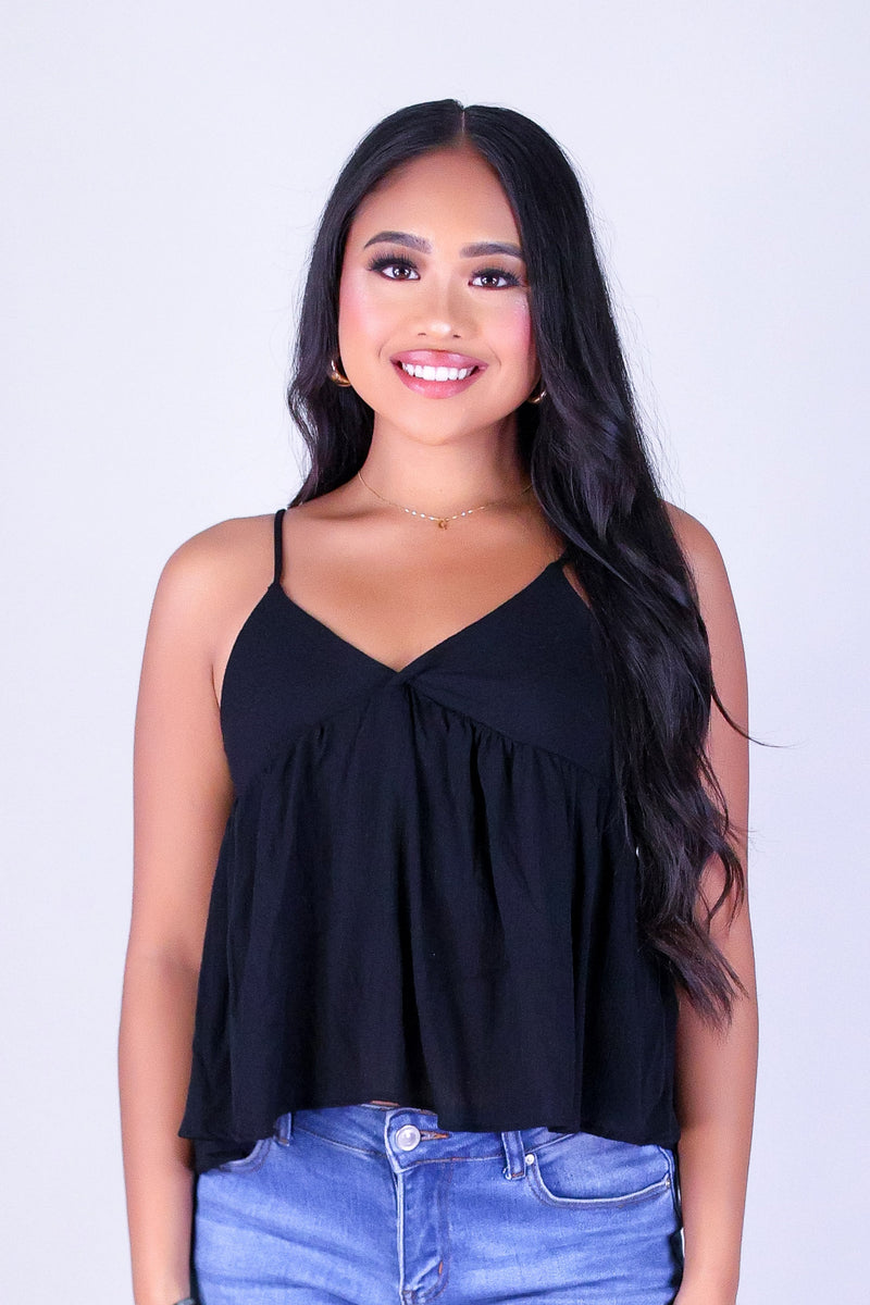 SWEET LIKE ME BABYDOLL TOP