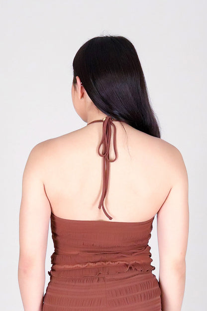 DEFINED IN MOTION HALTER TOP