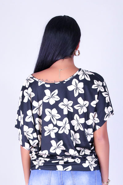 PLUMERIA DOLMAN TOP