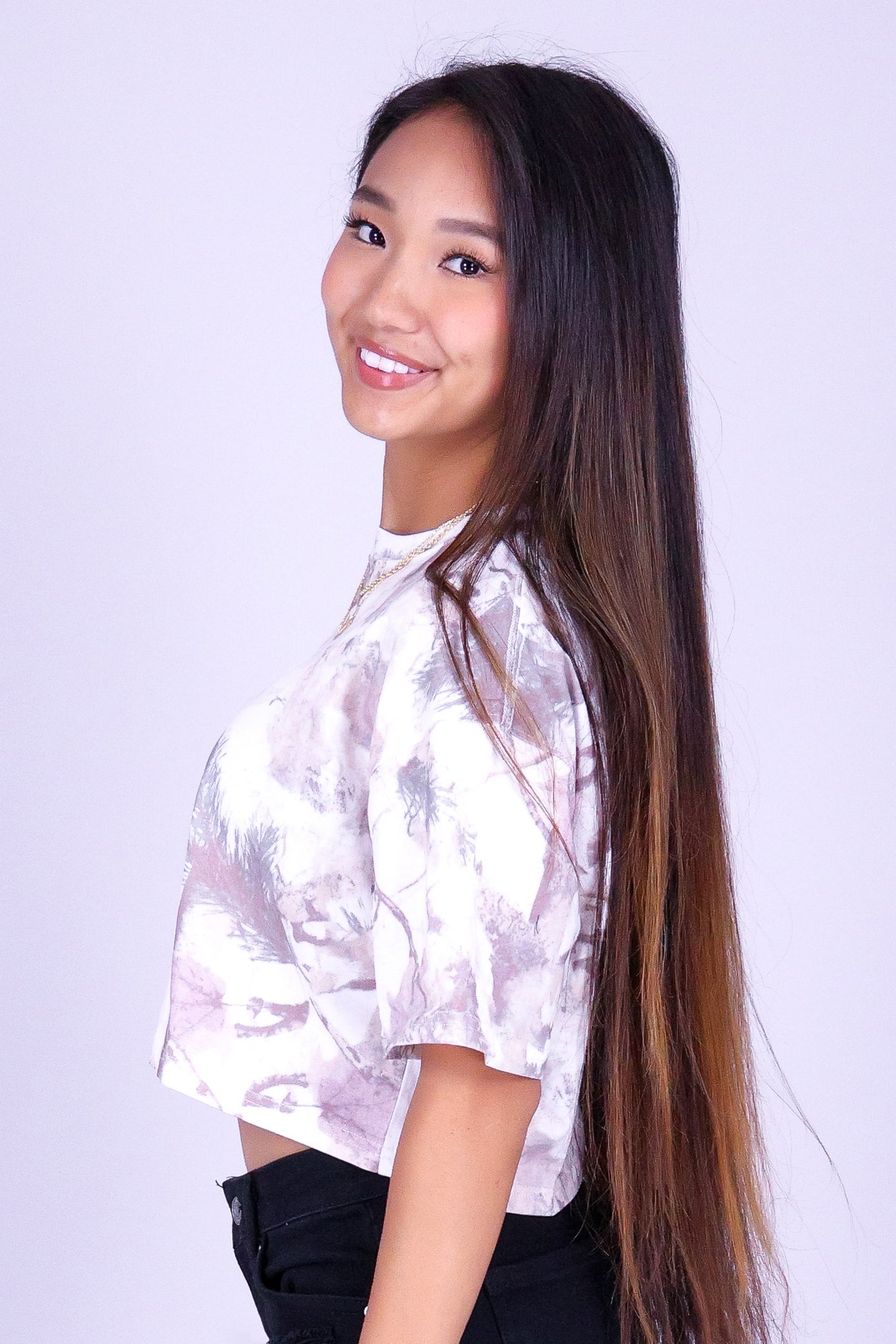DEEP WOODS CROP TEE