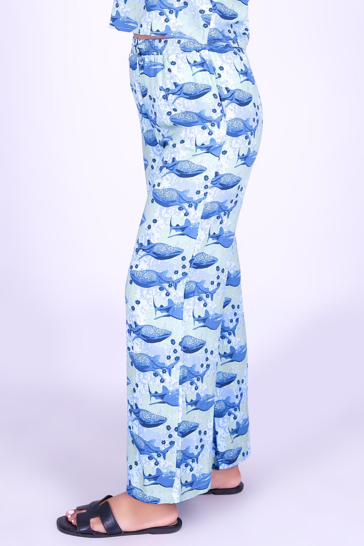 BLOOMS BY THE SEA PANTS | KIDS SIZE 12MO-14
