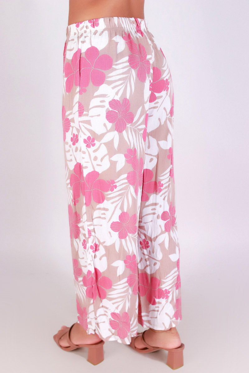 Jeans Warehouse Hawaii - PRINT WOVEN CAPRI&
