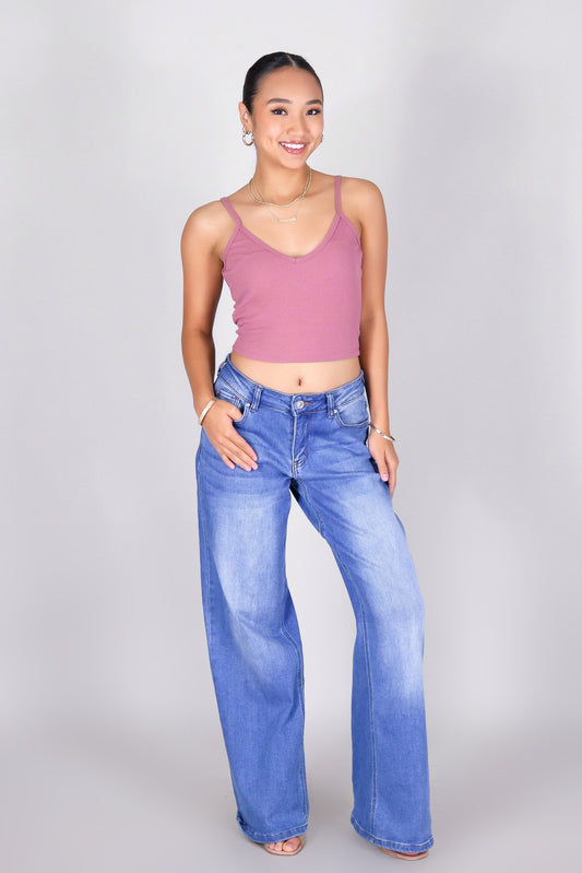 JUST FORGET IT CROP TOP