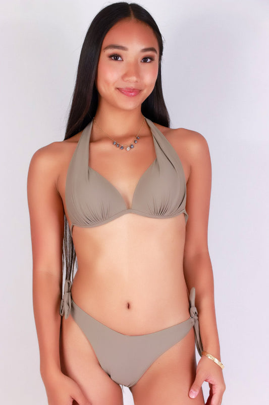 Jeans Warehouse Hawaii - MATCHING SEP TRIANGLE TOP - CHILLIN ON A BEACH TOP | By MERMAID SWIMWEAR INC