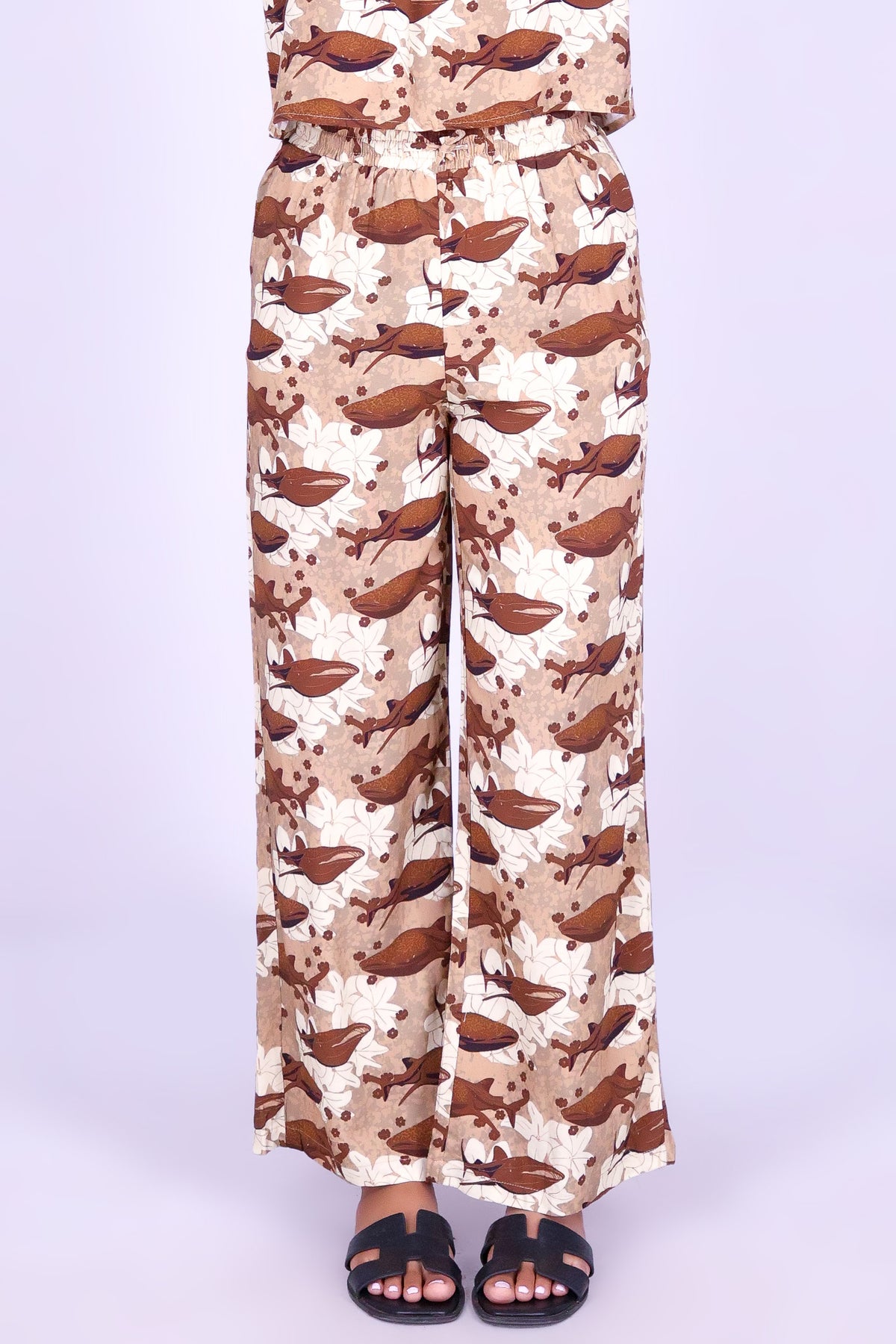 BLOOMS BY THE SEA PANTS | KIDS SIZE 12MO-14