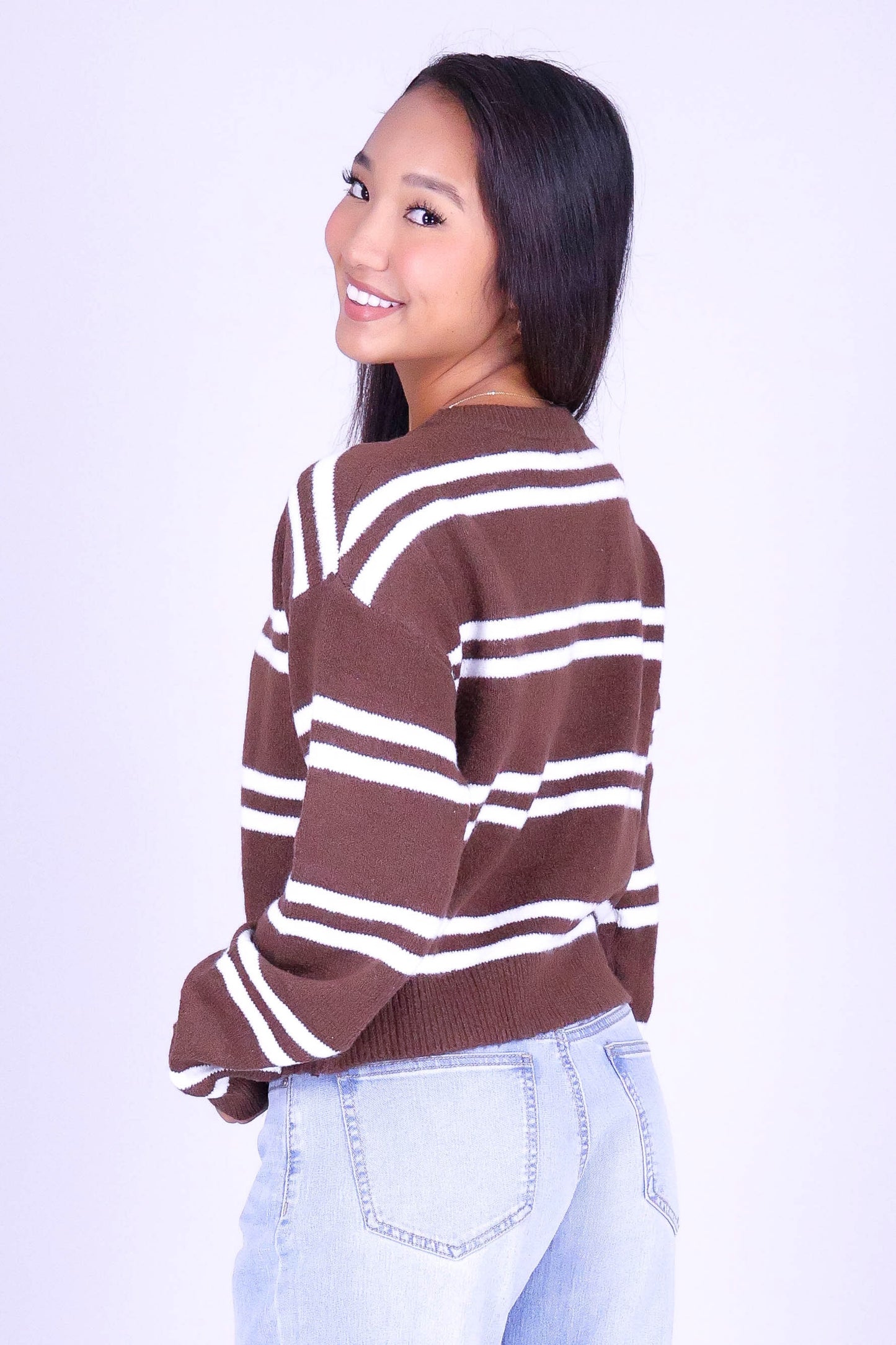 MOCHA MOOD SWEATER