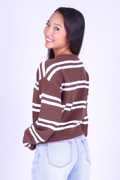 MOCHA MOOD SWEATER