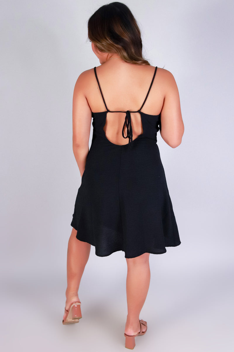 Jeans Warehouse Hawaii - PRINT SHORT DRESSES - FLUTTER BABYDOLL DRESS | By OLIVE & CO
